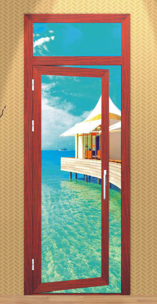 GM55系列隔熱節能平開門